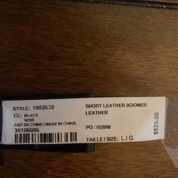 Rudsak leather bomber jacket - Picture 4 of 4